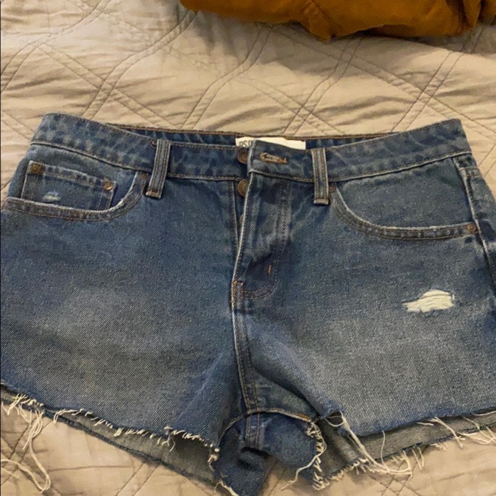 Boyfriend cutoff Jean shorts